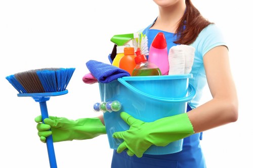 Detailed kitchen cleaning as part of a move in cleaning service in TW9