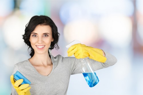 Local post-construction cleaning for TW9 properties