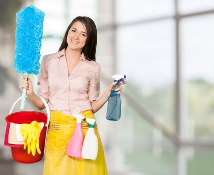 Thorough builders cleanup in a TW9 apartment or office