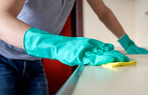 Dust removal and surface cleaning after renovation in TW9