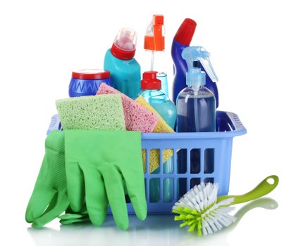 Soft washing a building exterior in TW9